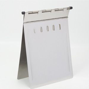 Stainless Steel Medical <b>Folder</b> 230x320mm Metal Clip <b>File</b> Hospital Patient Record Holder Durable Anti-Drop Design - Product Image 2