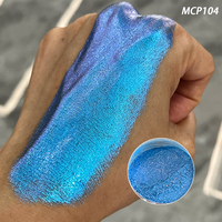 Pigment caméléon à changement de couleur sûr pour cosmétiques Kemien (Duo Chrome Macaron) pour fard à paupières, encre, chalcopyrite, aluminium, borosilicate