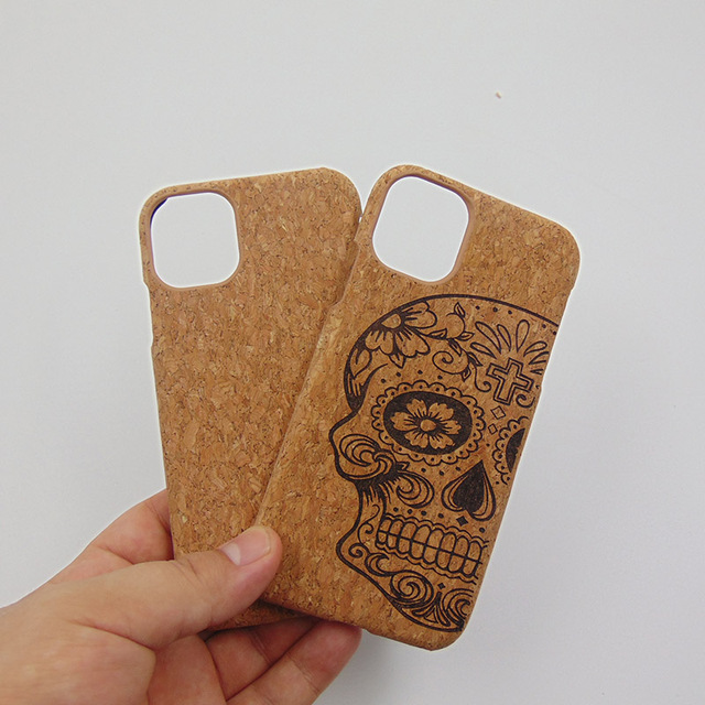 Custom Design Eco Friendly High Quality Soft Cork Wood Cell Phone Cases