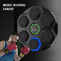 Machine de boxe musicale avec gants de boxe Equipement d'exercice musculaire à domicile Cible de boxe
