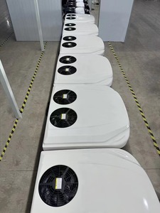 12V RV xe tải minibus điện điều hòa không khí 24v48v bãi đậu xe mát đôi quạt rotor máy nén 12Volt biến tần tự động bãi đậu xe AC - Product Image 3