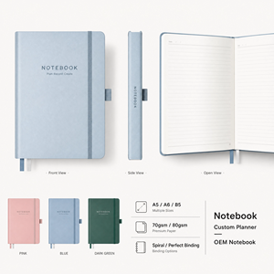 Carnet personnalisé avec logo A5, reliure cousue, couverture rigide, ligné, journal, agenda, planificateur, cadeau pour étudiants, vente en gros - Product Image 4