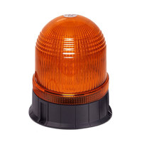 Flexible Pole Mounted Emergency Beacon 14.4W High Power Large Amber Rooftop Agricultural Harvester Safety Signal Flash Light