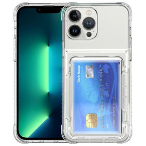 Nouvel étui portefeuille antichoc en TPU+PC avec fente pour cartes à <span class=keywords><strong>clapet</strong></span> pour 17 <span class=keywords><strong>Pro</strong></span>, design personnalisé anti-chute - Product Image 5