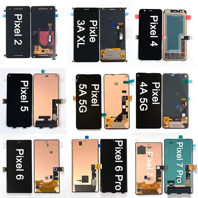 Original LCD Touch Screen Display for Google Pixel 5a/6a/7 Pro Pixel 4a/4/4XL/3/3a/3XL/3AXL Spectrum 1-Year Warranty