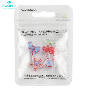 Accessoires en résine pour badges et emblèmes de découpage irréguliers, accessoires à trous et accessoires de blocs, design de breloques mignon et unique - Product Image 4