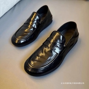 Chaussures habillées pour hommes de qualité supérieure, style business décontracté, avec bout carré tendance et lacets - Product Image 1