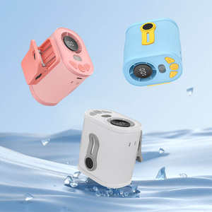 Mini parapluie à clipser sur la ceinture, haute vitesse et pratique, avec ventilateur portable multifonctionnel rotatif à 360 degrés - Product Image 1