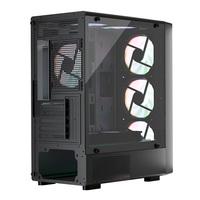 Boîtier PC Gaming ATX Full Tower en Maille d'Acier à Prix de Gros avec Fenêtre Latérale, Châssis de Bureau OEM en Stock