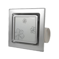 Ventilateur d'extraction d'air frais 10 pouces en plastique, à roulement à billes, blanc, silencieux, pour cuisine et salle de bain, haute performance, OEM