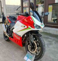 Motocicleta Deportiva Jiaolong 200cc, Elegante, con Motor Monocilíndrico Refrigerado por Agua, Cómoda para la Calle