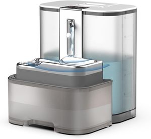 Fontaine à eau automatique intelligente pour animaux de compagnie, système d'isolation de l'eau propre, pompe filtrante circulante, fontaine à eau saine pour grands chiens - Product Image 1