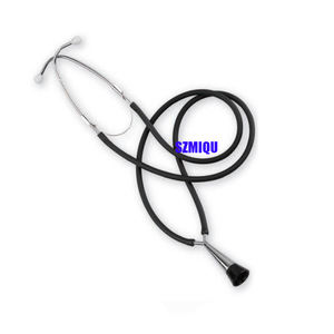 Szmiqu estetoscópio médico, suprimentos para aparelho auditivo com cabeça dupla, cardiologia - Product Image 1