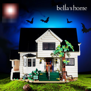 Set de Construcción de Villa Iluminada OEM de Gran Venta - Modelo de Mansión con Luces LED y Bloques de Vista Urbana, Regalo para Niños y Coleccionistas - Product Image 3