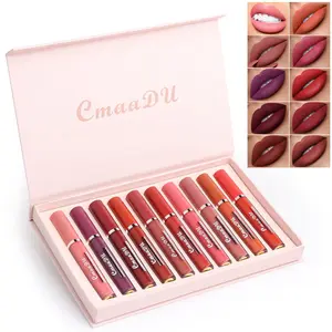 10-delige Matte Lippenstift Lip Set