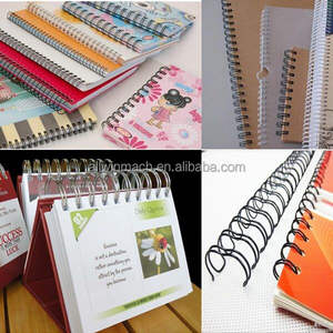 Doppelschlaufen-Notizbuch Kalender Metallspiralbindemaschine Elektrische Draht-O-Spiralbindemaschine - Product Image 5