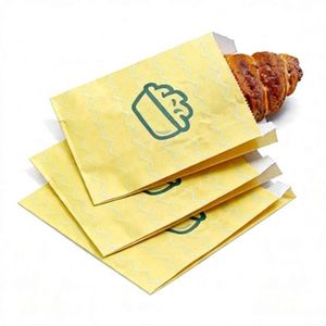 Food Grade <b>Paper</b> Bag Color <b>Wax</b> <b>Paper</b> Bag Fast Food Grade <b>Paper</b> Pouch Packaging for Food <b>Paper</b> Waterproof Greaseproof <b>Paper</b> Bags - Product Image 5
