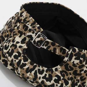 Boina Clásica de Otoño con Estampado de Leopardo, Estilo Retro, para Mujer, Diseño de Moda con Personalidad, Gorra de Pintor - Product Image 4