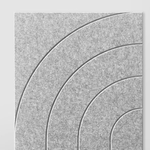<span class=keywords><strong>Dalle</strong></span> <span class=keywords><strong>acoustique</strong></span> moderne en polyester coloré avec NRC 0.9, ignifuge, certifiée CE, pour la réduction du bruit de bureau et la décoration <span class=keywords><strong>murale</strong></span> - Product Image 1
