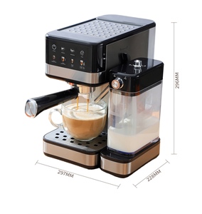 Cafetera Espresso Semiautomática Multifunción con Carcasa de Acero Inoxidable, Funciones Programables y Diseño Portátil - Product Image 4