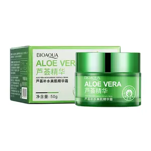 Crème de soin de la peau crème pour le visage lotion naturelle Aloe Vera anti-âge crème hydratante lisse pour le visage