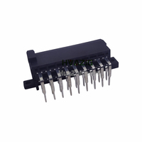 18 broches double rangée pcb pinheader prise automobile ECU faisceau de câblage à carte soudure droite ange connecteur prise 828801-6