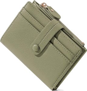 Portafoglio piccolo corto da <span class=keywords><strong>donna</strong></span> in pelle semplice alla moda con pochette in poliestere con fermasoldi da <span class=keywords><strong>donna</strong></span> - Product Image 5