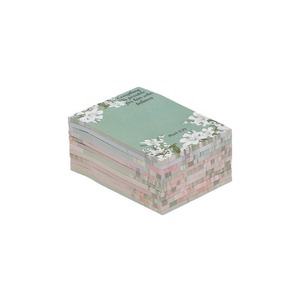 Blocco Note Adesivo 30 Fogli 75*100MM, Temi Biblici, Design Floreale Personalizzabile, Alta Adesività - Product Image 5