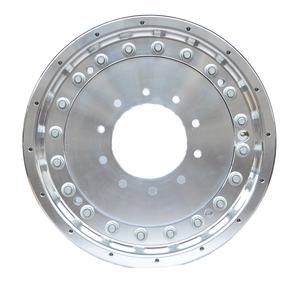 Jastoo roda truk Aloi tempa <span class=keywords><strong>2</strong></span> bagian pelek gaya UKURAN 20x10 inci dibuat dengan mesin dan pelek dipoles dari desain beadlock khusus - Product Image 1