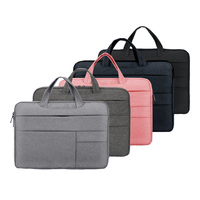 Sacs pour ordinateur à grande capacité avec poignée, personnalisation du logo et de la taille, sacoche pour ordinateur portable, sac pour ordinateur portable multifonctionnel minimaliste