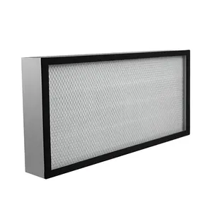 2 by 2 Fan Filter Unit 2 by 4 Mini Pleated H14 99.999 Hepa Air Filter Metal Frame For HVAC Air Purification FFU laminar flowhood