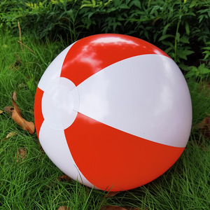 Palla giocattolo da spiaggia gonfiabile colorata da 38cm per l'estate inverno autunno primavera giochi giocosi divertenti sport promozionali - Product Image 6