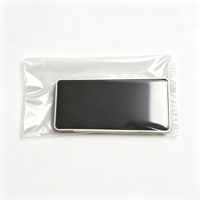 Sac d'eau en plastique HDPE personnalisé OEM avec soufflet inférieur, pochette transparente pour eau potable, sachet film de qualité alimentaire pour liquides et ustensiles de cuisine
