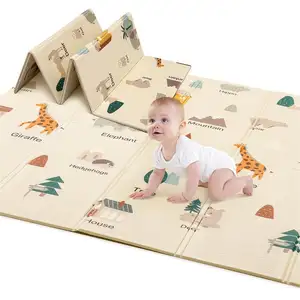 מעולה חומר XPE שטיחי תינוק באיכות גבוהה עמיד למים ילד לשחק מחצלת מספיק עובי תינוק לזחול לשחק מחצלת