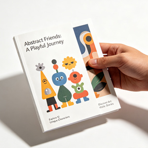 Custom Print Booklet Cardboard Booklet Softcover Coated Paper Foil <b>Stamped</b> Cover - Product Image 1
