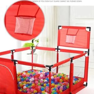 Katlanabilir güvenlik çiti büyük kare çocuk futbol sahaları ile taşınabilir kapalı bebek oyun parkı çit oyna - Product Image 5