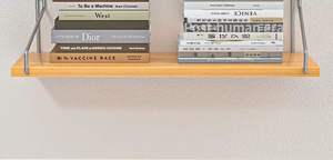 <b>Wall</b>-mounted Stainless Steel Storage Rack No Drilling Required Living Room Bathroom Wardrobe TV <b>Wall</b> Decoration Bookshelf - Product Image 5