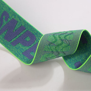 Tewei Factory Wholesale High Elastic Printing Jacquard Elastic Band Custom logo for Sports Using - Product Image 3