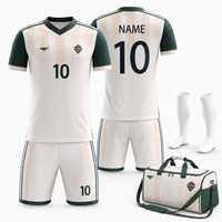 Maillot de football par sublimation personnalisé pour adulte, uniforme d'équipe, vêtement de sport en polyester à séchage rapide, fabricant de maillots de football, commande directe usine