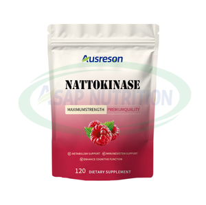 Ausreson Hot Verkoop Logo Oem Natuurlijke <span class=keywords><strong>Natto</strong></span> Harde Capsule Nattokinase 2000fu Biologische <span class=keywords><strong>Natto</strong></span> Supplementen Bulk <span class=keywords><strong>Natto</strong></span> Capsules - Product Image 1