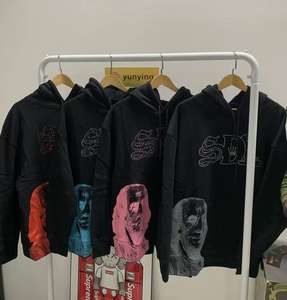 Hoodie SDL 2 100% katun musim dingin, bernapas, hip hop, hoodie custom, produsen hoodie custom, hoodie pria - Product Image 1