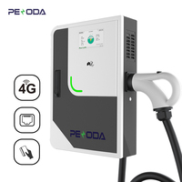 Nuevo Cargador de Vehículos Eléctricos Penoda de 20kW-60kW, Montado en Pared, CCS1/CCS2 DC, para Uso Comercial
