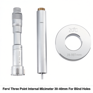 Micrómetro Interno de Tres Puntos Fervi 30-40mm para Orificios Ciegos - Product Image 2