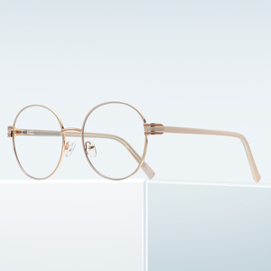 Occhiali di fabbrica di nuovo Design in metallo montature occhiali da ragazza moda occhiali da vista blu luce che blocca occhiali da vista - Product Image 1