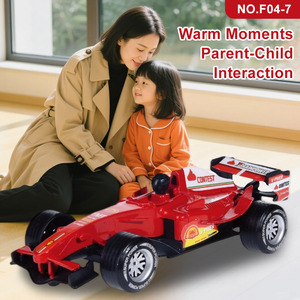 Coche de Juguete de Carreras de Fórmula 1 Personalizado, Mini Coche de Simulación con Retroceso, Regalo Unisex para Niños, Juguetes de Coche de Dibujos Animados, Interacción Padres-Hijos - Product Image 6