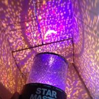 Veilleuse Star Master pour nouveau cadeau romantique Led incroyable Cosmos Sky projecteur lampe étoilée rêve rotatif Globo Mini plat lune