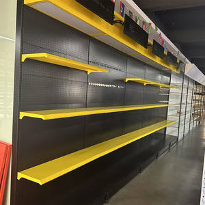 Estante de exhibición de acero protegido contra la corrosión de 5 capas Estante de almacenamiento de hierro de fábrica para almacenamiento de almacén de supermercado doméstico - Product Image 6