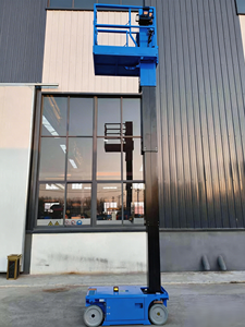 コンパクト3.6～6m垂直マストリフト自走式一人乗りリフト（倉庫・メンテナンス用） - Product Image 3