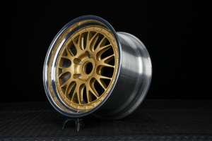 Jantes en alliage d'aluminium doré, finement traitées, robustes, anti-rayures, longue durée de vie, 19 et 20 pouces - Product Image 6