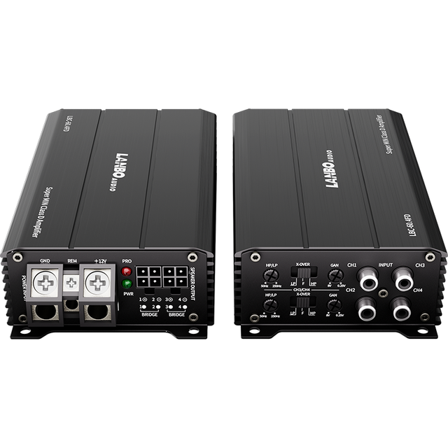 Mini 4 Channel Class D Car Amplifier 4X60W RMS HiFi Digital Audio Amp OEM
